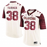 Oklahoma Sooners 38 Reggie Turner White 47 Game Winning Streak College Football Jersey Dzhi,baseball caps,new era cap wholesale,wholesale hats